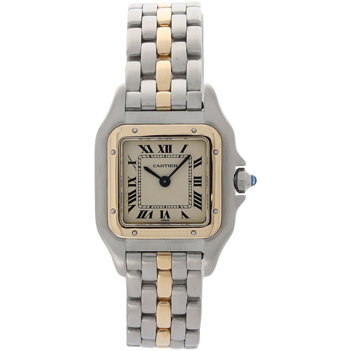Cartier Panthère Ref. 66921 Steel/Gold 18K 22mm one row Gold Full Set 1985