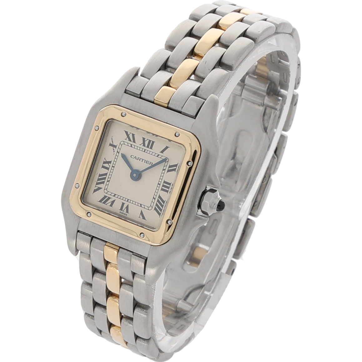 Cartier Panthère Ref. 66921 Steel/Gold 18K 22mm one row Gold Full Set 1985