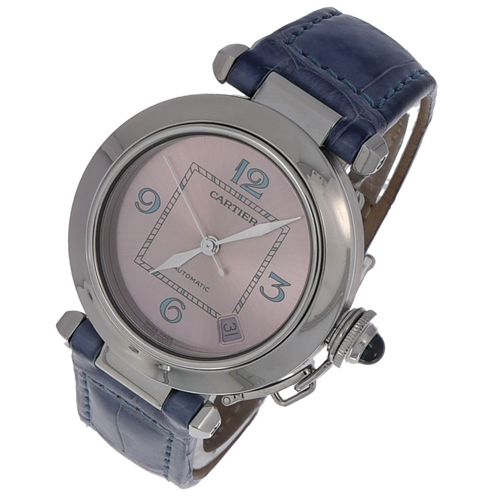 Cartier Pasha C Ref. 2324 Steel pink dial Full Set 2006
