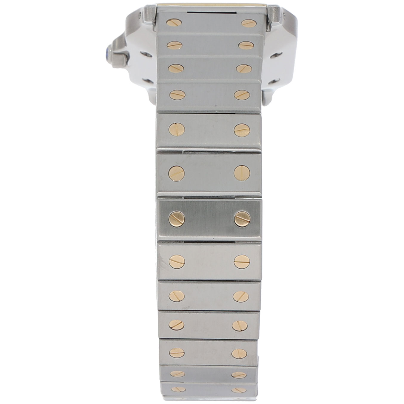 Cartier Santos Carree Ref. 2961 Steel/Gold 18K automatic 1990’s Vintage Watch - Bild 8