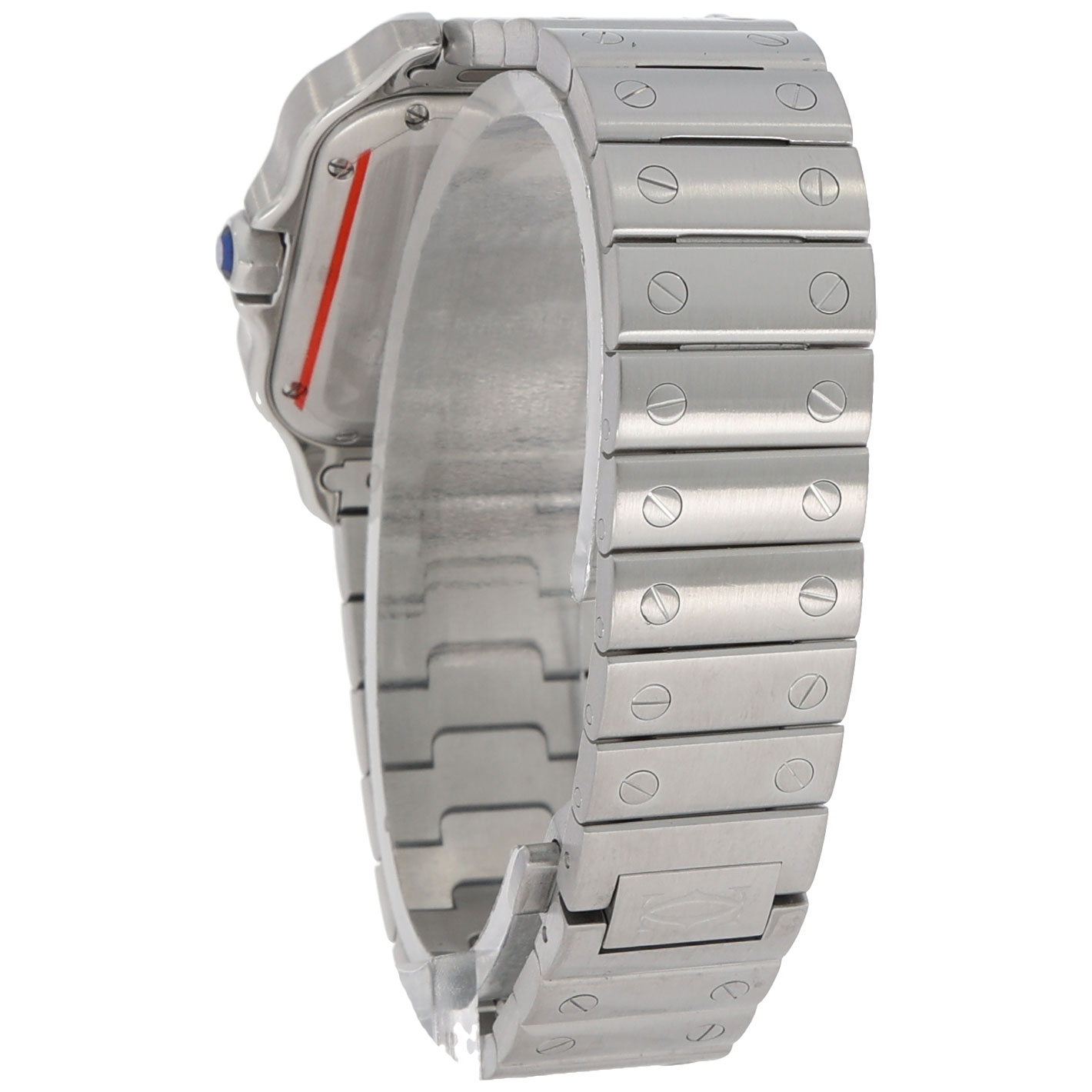 Cartier Santos De Cartier Ref. WSSA0029 Steel white dial Full Set 2021