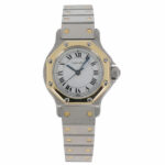 Cartier Santos Octagon Ref. 0907 Stahl/Gold 25mm automatic ca. 1990 Service 03/2025 Vorschau
