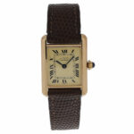 Cartier Tank Vermeil Ref. 5057001 Argent 925 champagne dial Vorschau