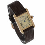 Cartier Tank Vermeil Ref. 5057001 Argent 925 champagne dial Vorschau