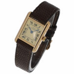 Cartier Tank Vermeil Ref. 5057001 Argent 925 champagne dial Vorschau