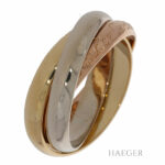 Cartier Trinity Ring klassisches Modell Gr.54 Gold 18 Karat Vorschau