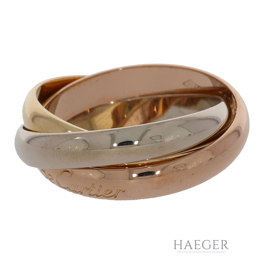 Cartier Trinity Ring klassisches Modell Gr.54 Gold 18 Karat