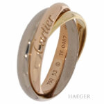 Cartier Trinity Ring Gr. 53 Tricolor 750/ 18 Karat mit Originalbox Vorschau