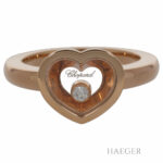 Chopard Happy Diamonds Hearts Ring Gr. 63 Roségold 750/ 18 Karat mit 0,05 ct Diamanten Vorschau