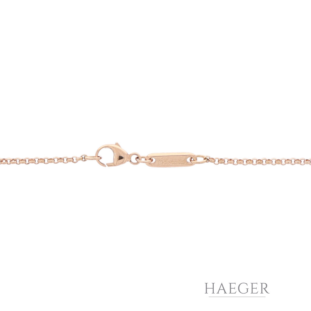 Chopard Happy Hearts Roségold 750 / 18K mit Diamant