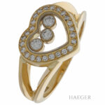 Chopard Happy Diamonds Ring Gr. 51 Gelbgold 750/ 18 Karat mit 0,30 ct Diamanten Vorschau