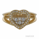 Chopard Happy Diamonds Ring Gr. 51 Gelbgold 750/ 18 Karat mit 0,30 ct Diamanten Vorschau