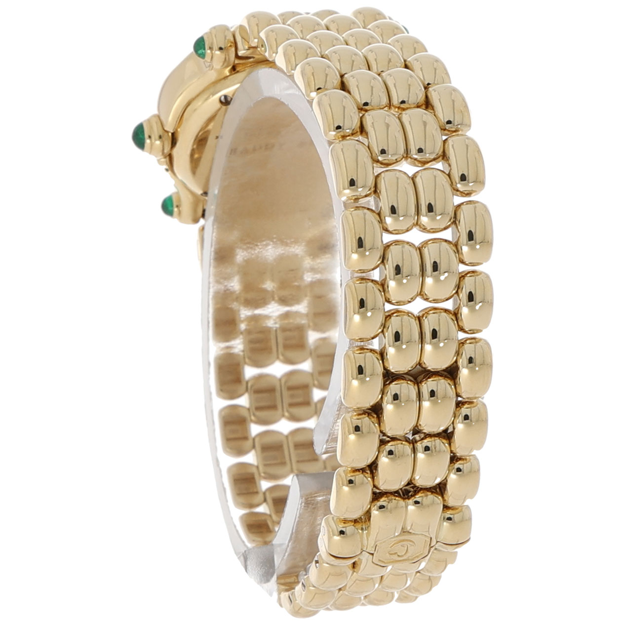 Chopard Happy Sport Gold 18K Emeralds Floating Diamonds +Papers 1998