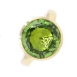 Peridot Ring Gr. 54 Gelbgold 750/ 18 Karat Vorschau