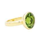 Peridot Ring Gr. 54 Gelbgold 750/ 18 Karat Vorschau
