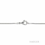 Mondstein Kette 46 cm Weißgold 750/ 18 Karat mit 0,50 ct Diamanten Vorschau