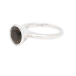 Rauchquarz Ring Gr. 54 Weißgold 750 18 Karat Vorschau