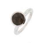 Rauchquarz Ring Gr. 54 Weißgold 750 18 Karat Vorschau