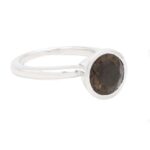 Rauchquarz Ring Gr. 54 Weißgold 750 18 Karat Vorschau