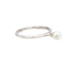 Akoyaperlen Ring Gr. 54 Weißgold 750/ 18 Karat Vorschau