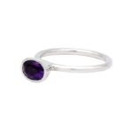Amethyst Ring Gr. 54 Weißgold 750/ 18 Karat Vorschau