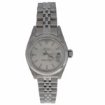 Rolex Oyster Perpetual Lady Date Lady-Datejust Ref. 79160 Steel Silver Dial Polished Bezel ca. 2001 Vorschau