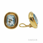 Topasset Collier 52 cm Gelbgold 585/ 14 Karat und Ohrstecker Gelbgold 750/ 18 Karat Vorschau
