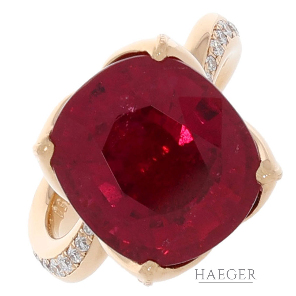 Tamara Comolli Ring Gr. 52 Roségold 750/ 18 Karat mit 0,30 ct. Diamanten