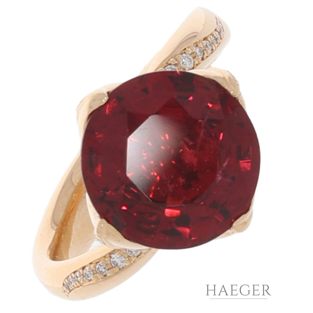 Tamara Comolli Ring Gr. 52 Roségold 750/ 18 Karat mit 0,25 ct Diamanten