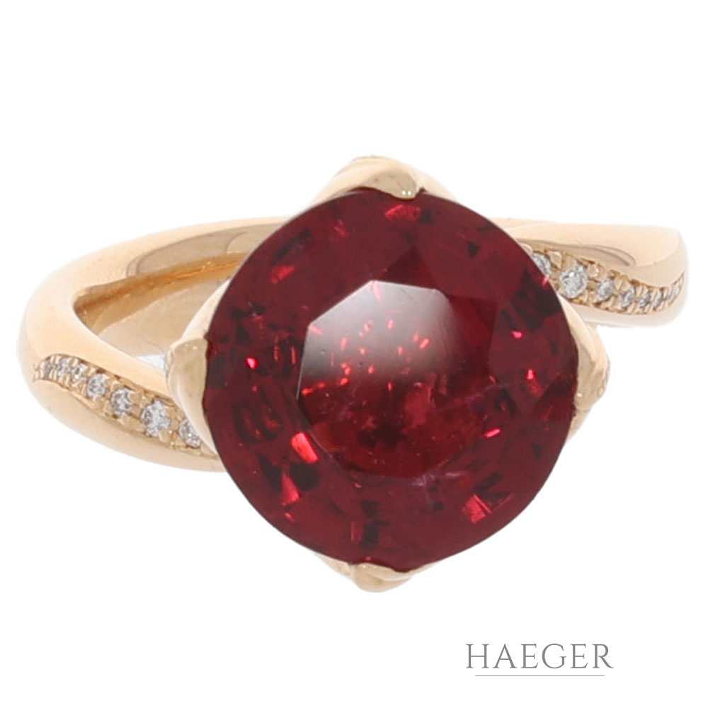 Tamara Comolli Ring Gr. 52 Roségold 750/ 18 Karat mit 0,25 ct Diamanten