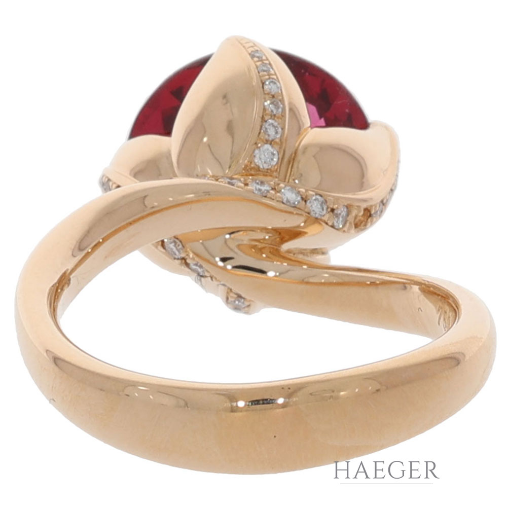 Tamara Comolli Ring Gr. 52 Roségold 750/ 18 Karat mit 0,25 ct Diamanten