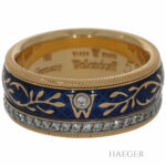 Post #23922: Wellendorff Vergissmeinnicht Ring Gr. 59 Gelbgold 750/ 18 Karat mit ca.0,48 ct Diamanten Vorschau