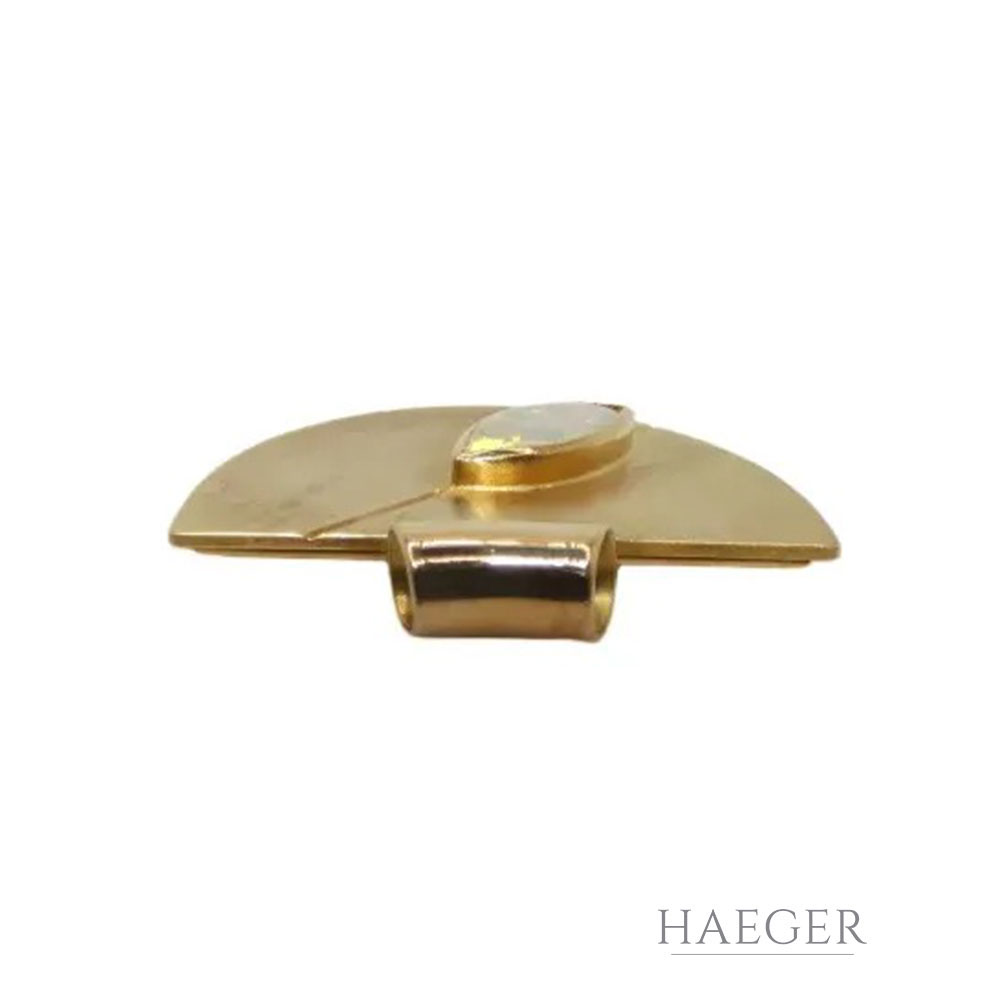 Opal Anhänger Gelbgold 750/ 18 Karat