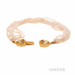 Fries Arauner Zuchtperlen Armband 20 cm Gelbgold 750/ 18 Karat Vorschau