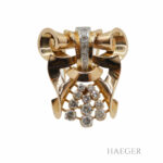 Brosche Rosegold 585/ 14 Karat ca. 1,67 ct Diamanten Vorschau