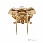 Brosche Rosegold 585/ 14 Karat ca. 1,67 ct Diamanten Vorschau