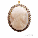 Opal Anhänger und Brosche 585 Gelbgold/ 14 Karat Vorschau