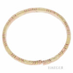 Bulgari Armreif 17 cm Gelbgold 750/ 18 Karat - Bild 4 Vorschau