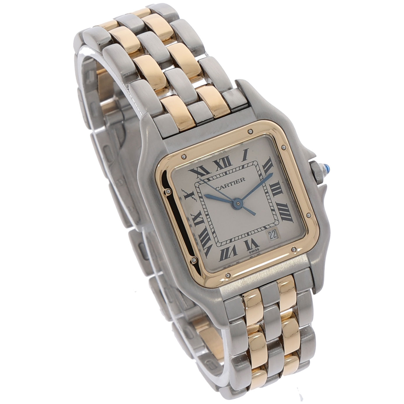 Cartier Panthere Stahl / Gold Ref.110000R mit Box