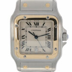 Cartier Santos Galbée Steel/Gold 18K 29mm Quarz ca. 1990 Vintage Watch Vorschau