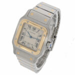 Cartier Santos Galbée Steel/Gold 18K 29mm Quarz ca. 1990 Vintage Watch Vorschau