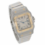 Cartier Santos Galbée Steel/Gold 18K 29mm Quarz ca. 1990 Vintage Watch Vorschau
