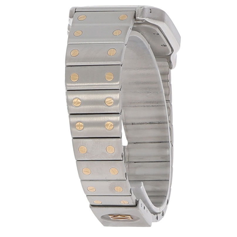 Cartier Santos Galbée Steel/Gold 18K 29mm Quarz ca. 1990 Vintage Watch