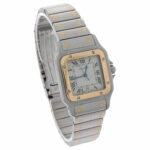 Cartier Santos Galbée Ref. 187901 Stahl Gold Papiere 1992 Vorschau