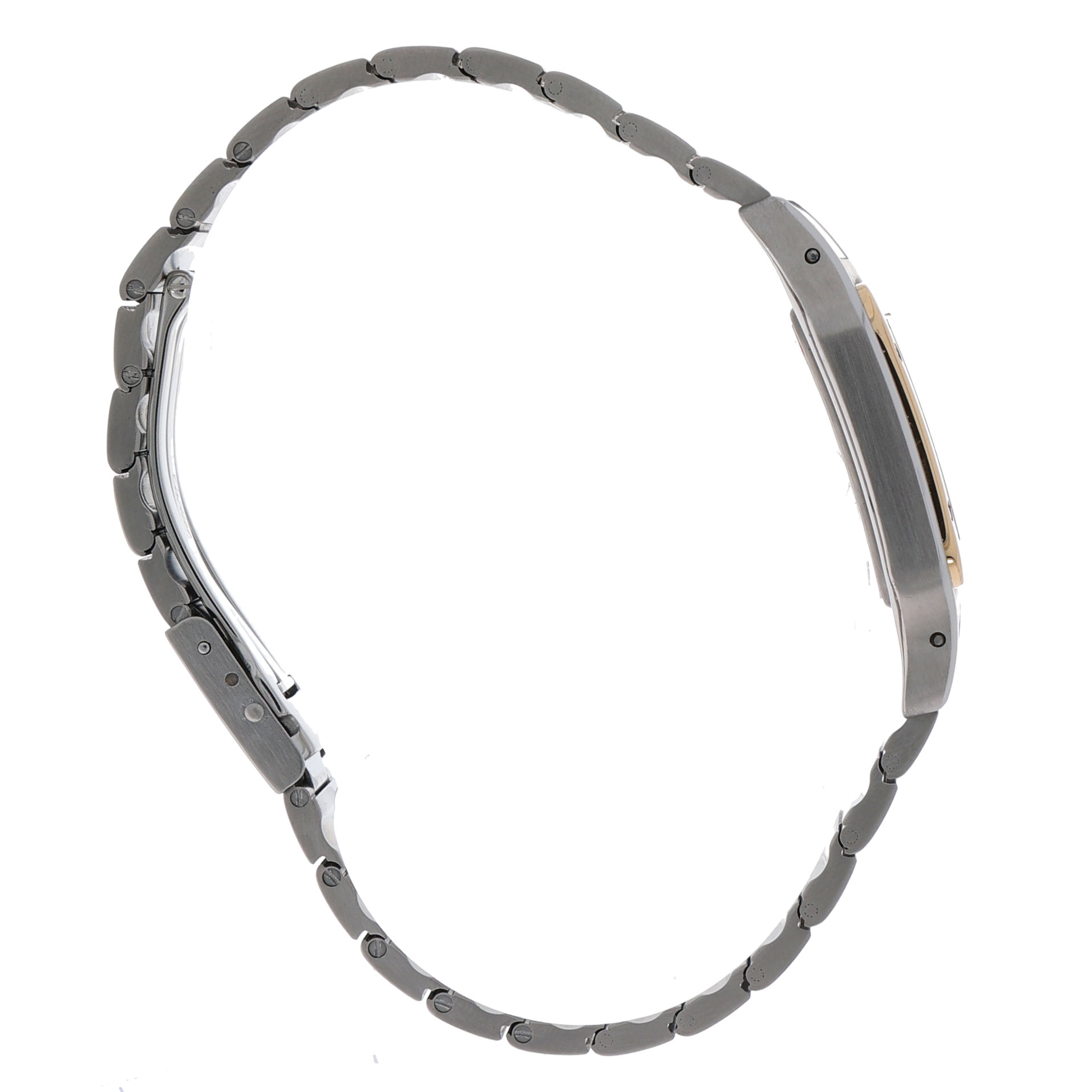 Cartier Santos Galbée Ref. 187901 Stahl Gold Papiere 1992