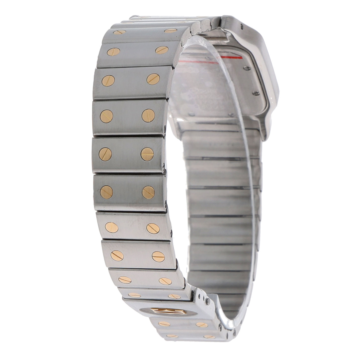 Cartier Santos Galbée Ref. 187901 Stahl Gold Papiere 1992