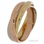 Cartier Trinity klassisches Modell Ring Gr.65 Gold 18 Karat mit Original Box Vorschau