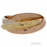 Cartier Trinity klassisches Modell Ring Gr.65 Gold 18 Karat mit Original Box Vorschau