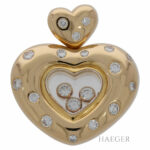 Chopard Happy Diamonds Anhänger Gelbgold 750/ 18 Karat mit 0,25 ct Diamanten Vorschau