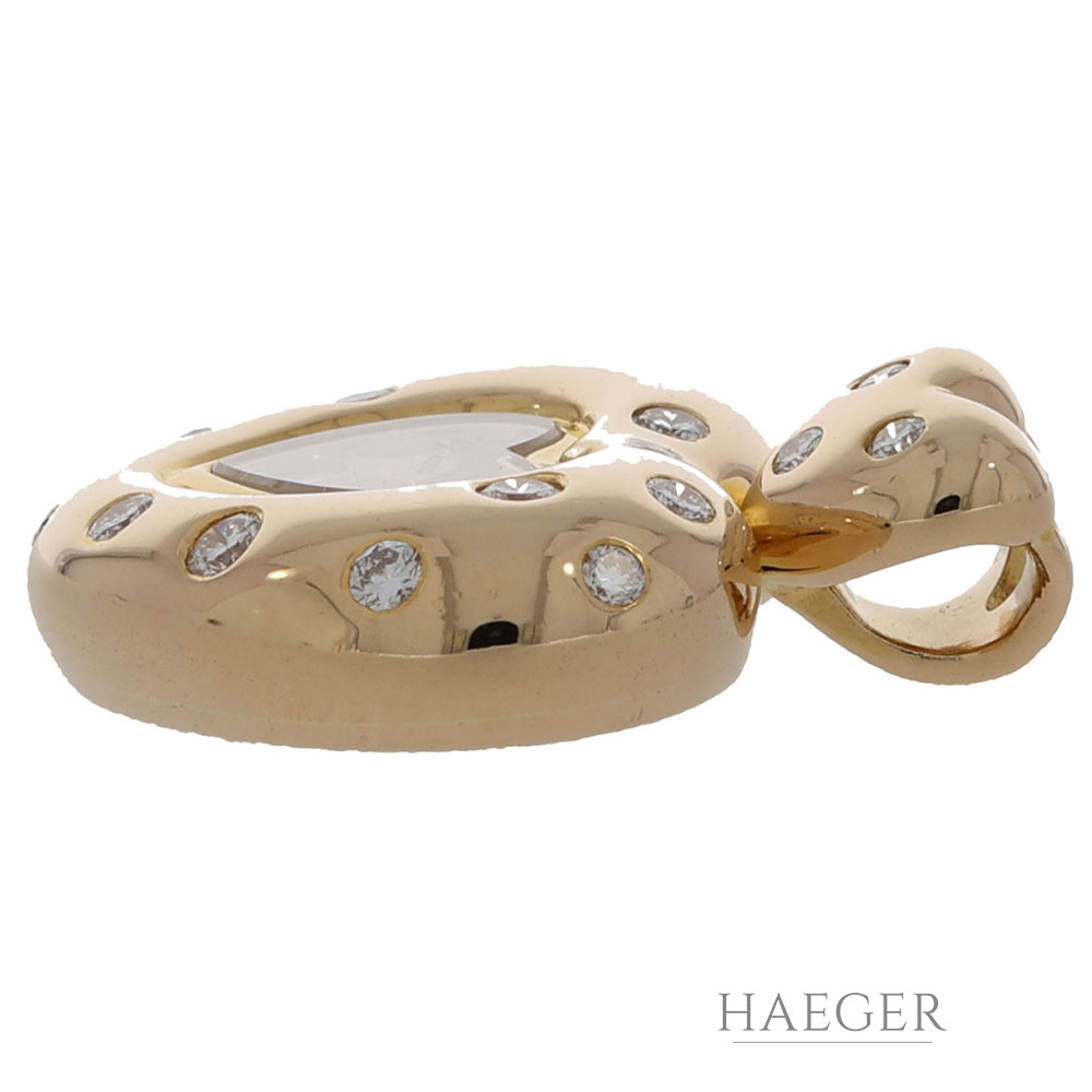 Chopard Happy Diamonds Anhänger Gelbgold 750/ 18 Karat mit 0,25 ct Diamanten